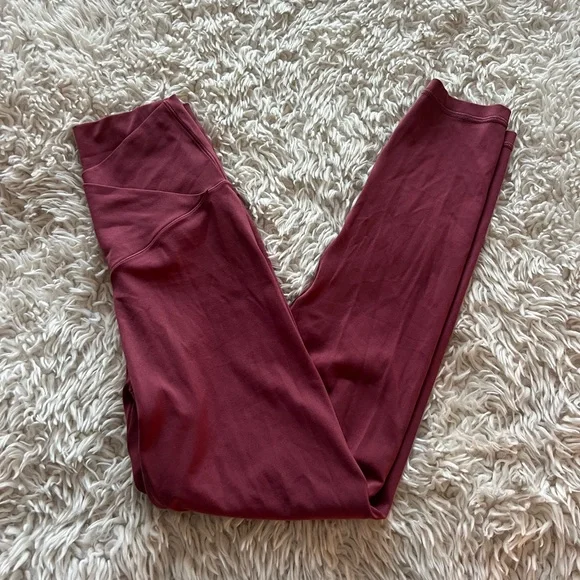 Aerie Offline Mauve Crossover Leggings - Picture 1 of 6